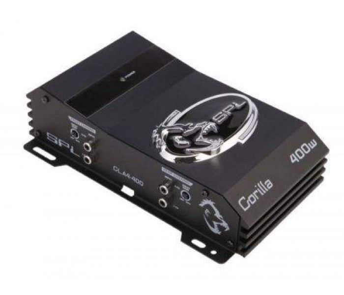 SPL USA Gorilla GLA4-400 4 Channel Car Audio Amplifier 400w